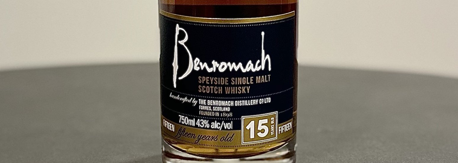 Review #460 - Benromach 15 Year — Me, My Wife & Whisky